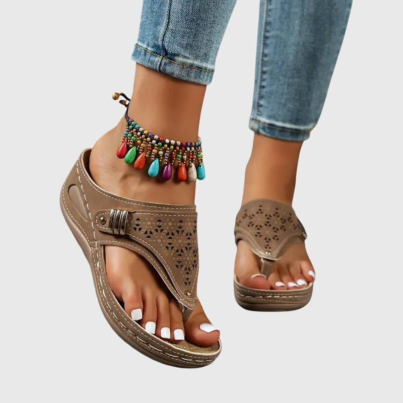 Women's Orthopedic Comfort Sandals - Stylish Supportive Footwear for Everyday Use