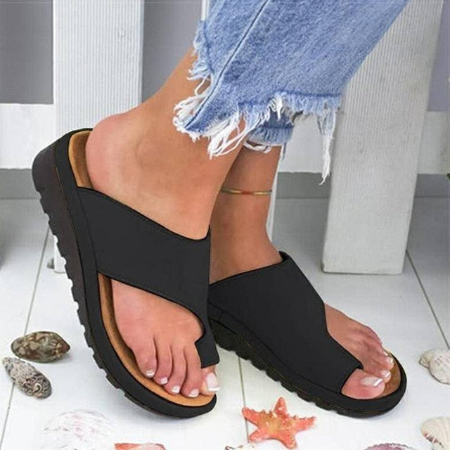 Women's Orthopedic Correcting Sandals - Stylish Supportive Footwear for Bunion Relief