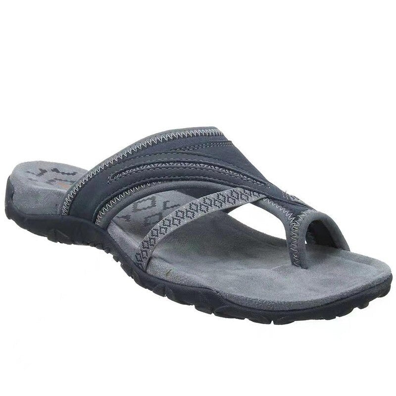 Women's Orthopedic Summer Flip Flops - Comfortable Arch Support Sandals for Foot Health