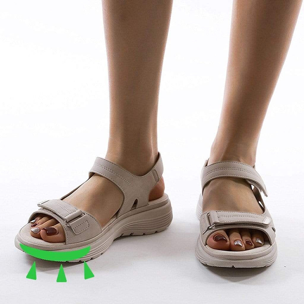 Women's Orthopedic Summer Sandals - Comfortable Soft Sole Footwear for All-Day Support