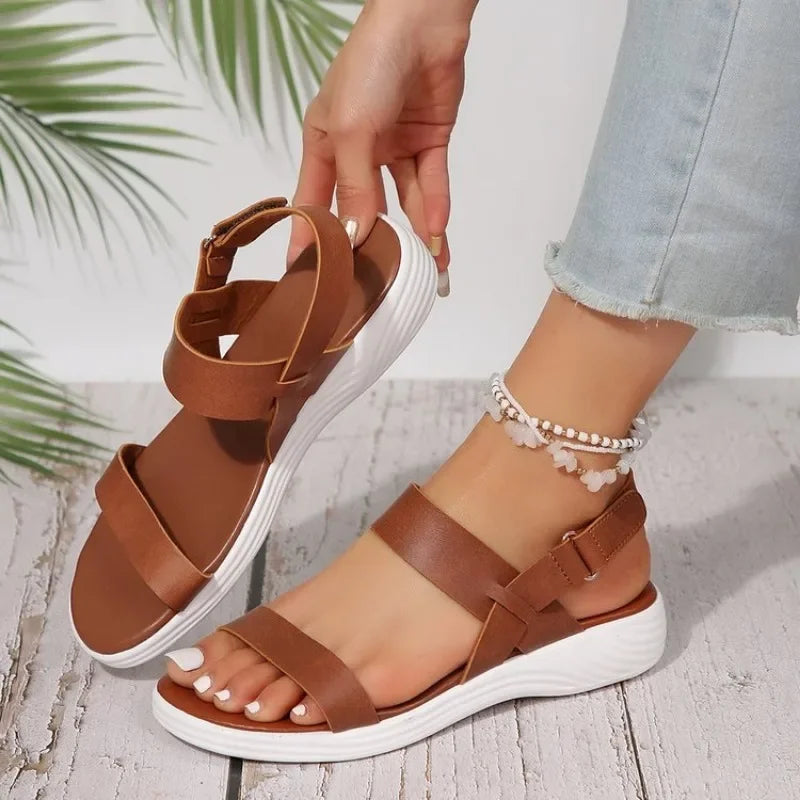 Women's Orthopedic Summer Sandals - Stylish Supportive Footwear for All-Day Comfort
