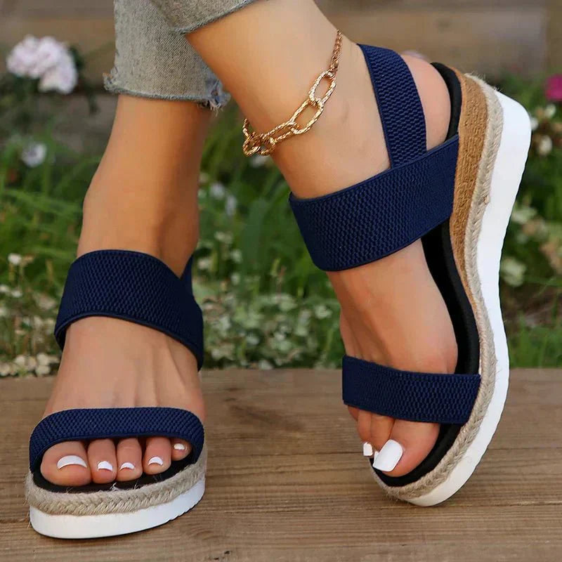 Women's Sporty Platform Sandals - Lightweight Orthopedic Comfort for Everyday Style