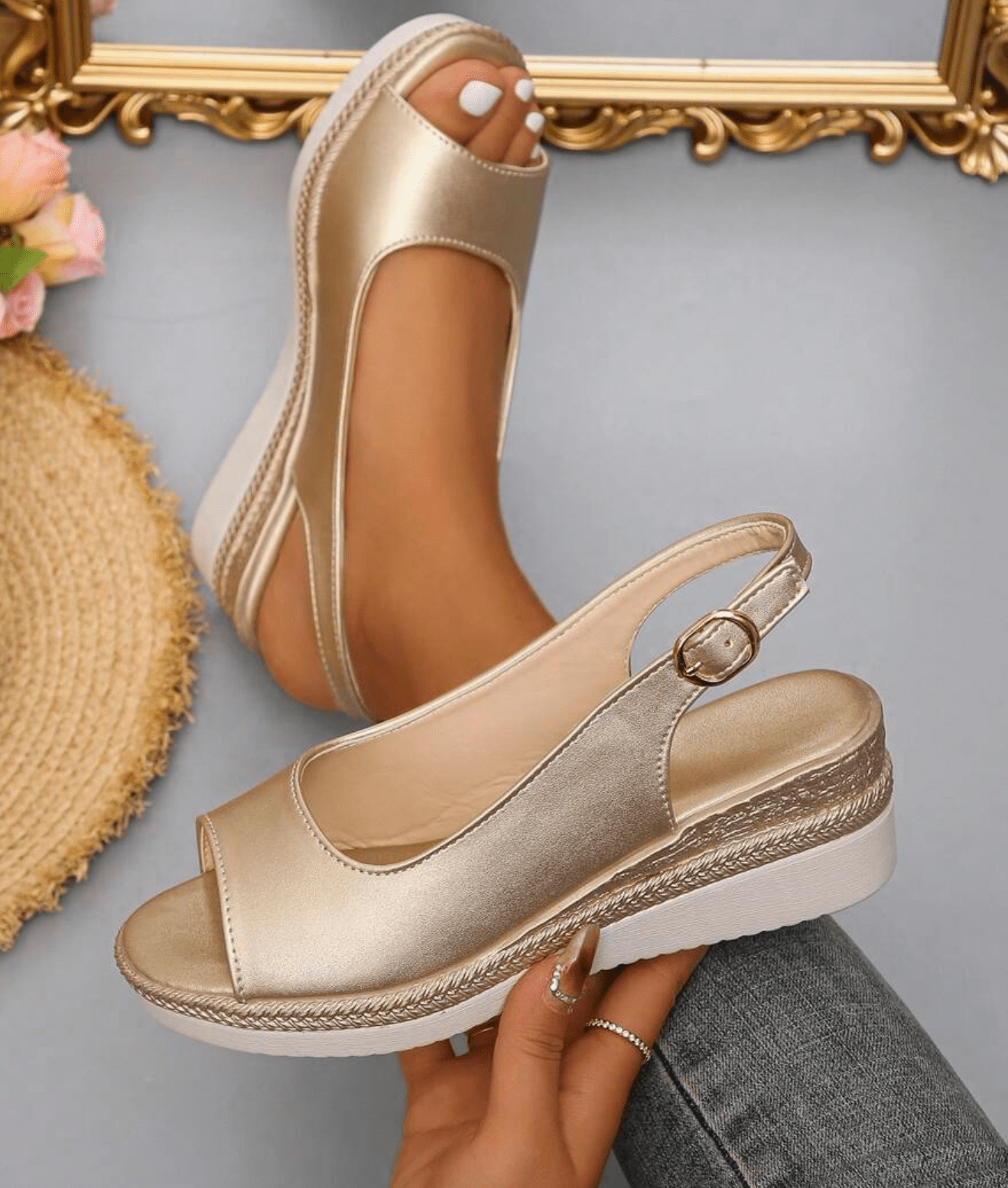 Women's Stylish Orthopedic Sandals - Comfortable Supportive Footwear for Everyday Wear