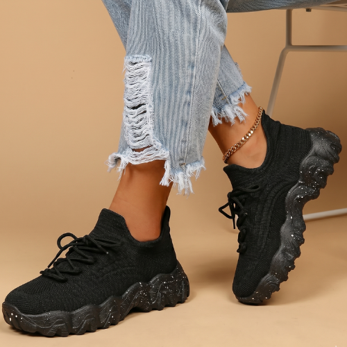 Women's Ultra-Light Walking Shoes - Cushioned Sneakers for All-Day Comfort