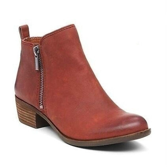 Women's Vintage-Inspired Ankle Boots - Stylish and Comfortable Footwear for Everyday Wear