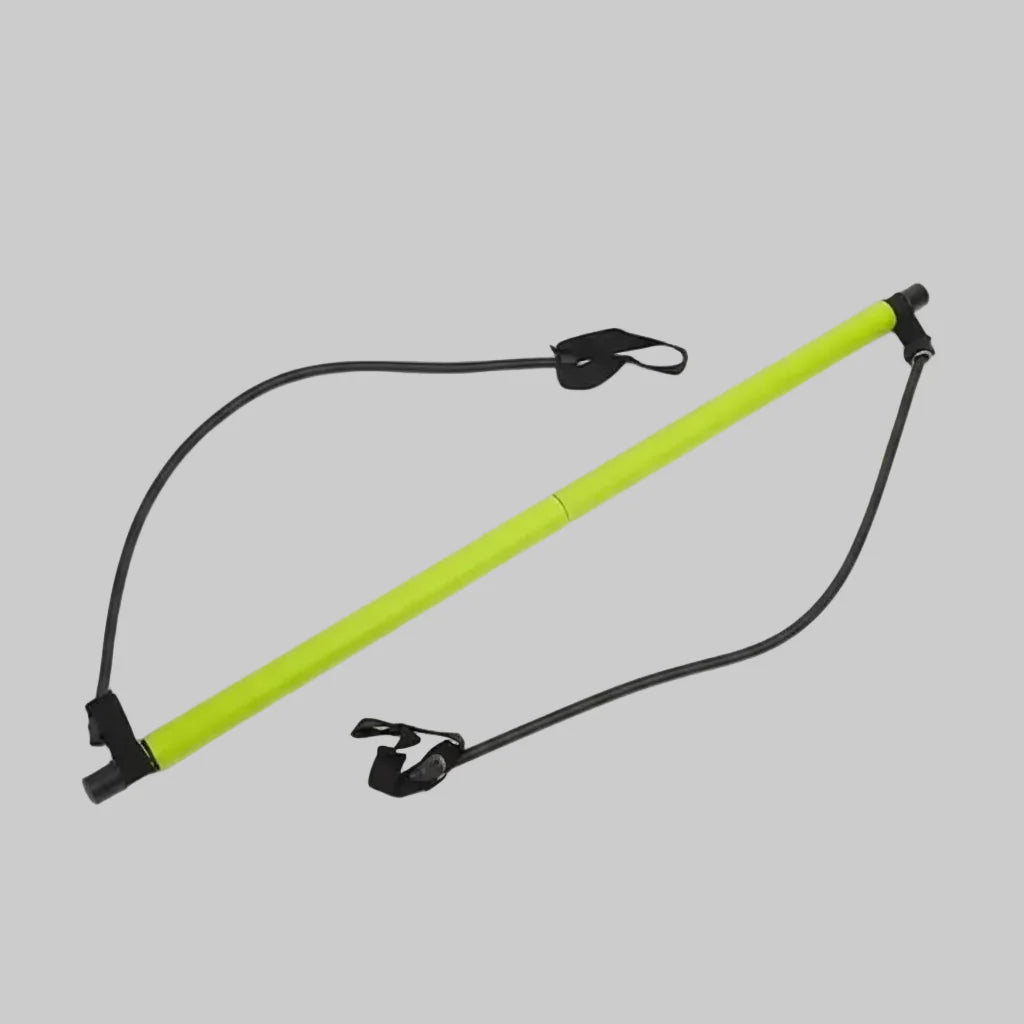 Pilatescore Bar Set - Portable Pilates training device with resistance bands