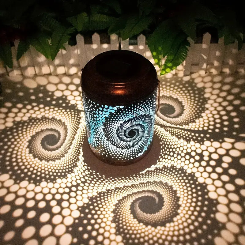 Solara Glow - Lampe de Jardin LED en Inox et Verre