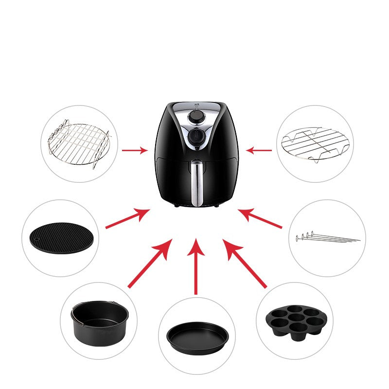CookMaster Set - Kit 7 Pièces pour Friteuse à Air
