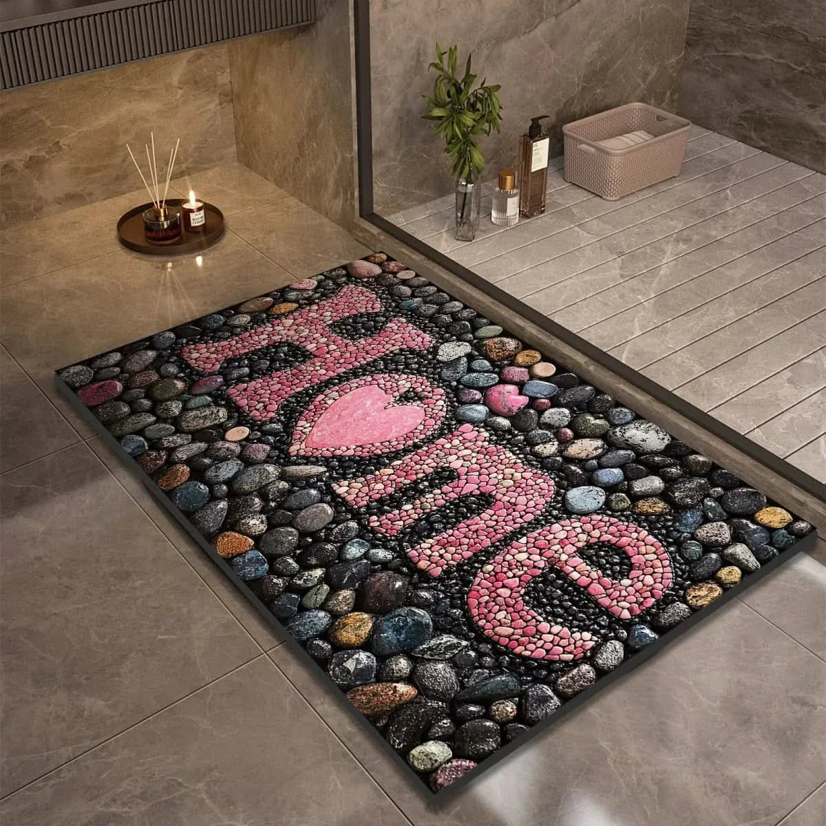 Tapis de Bain en Diatomite Antidérapant - 11
