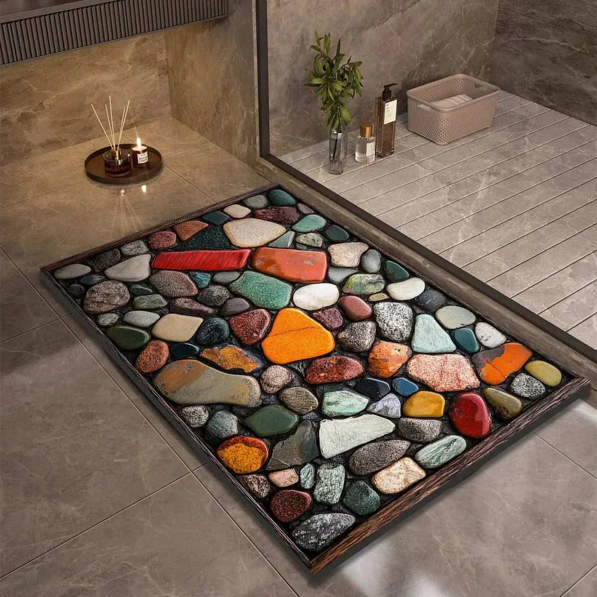 Tapis de Bain en Diatomite Antidérapant - 2