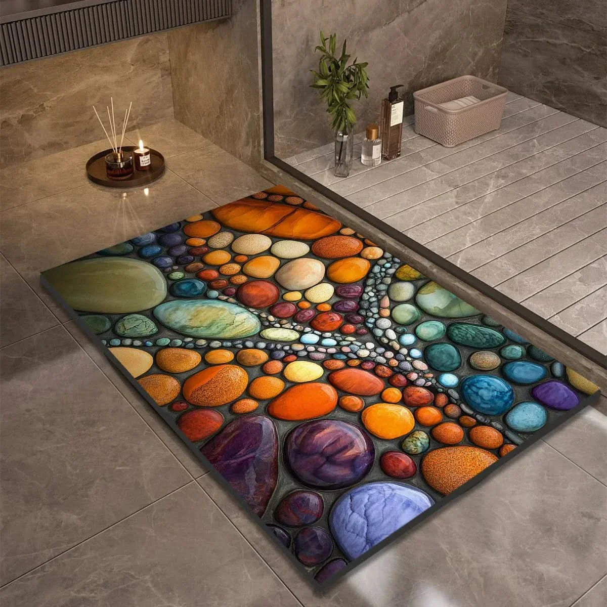 Tapis de Bain en Diatomite Antidérapant - 8
