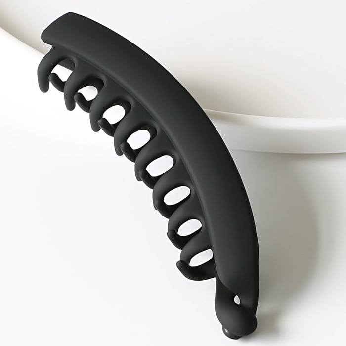 Matte PC Resin Banana Hair Clip