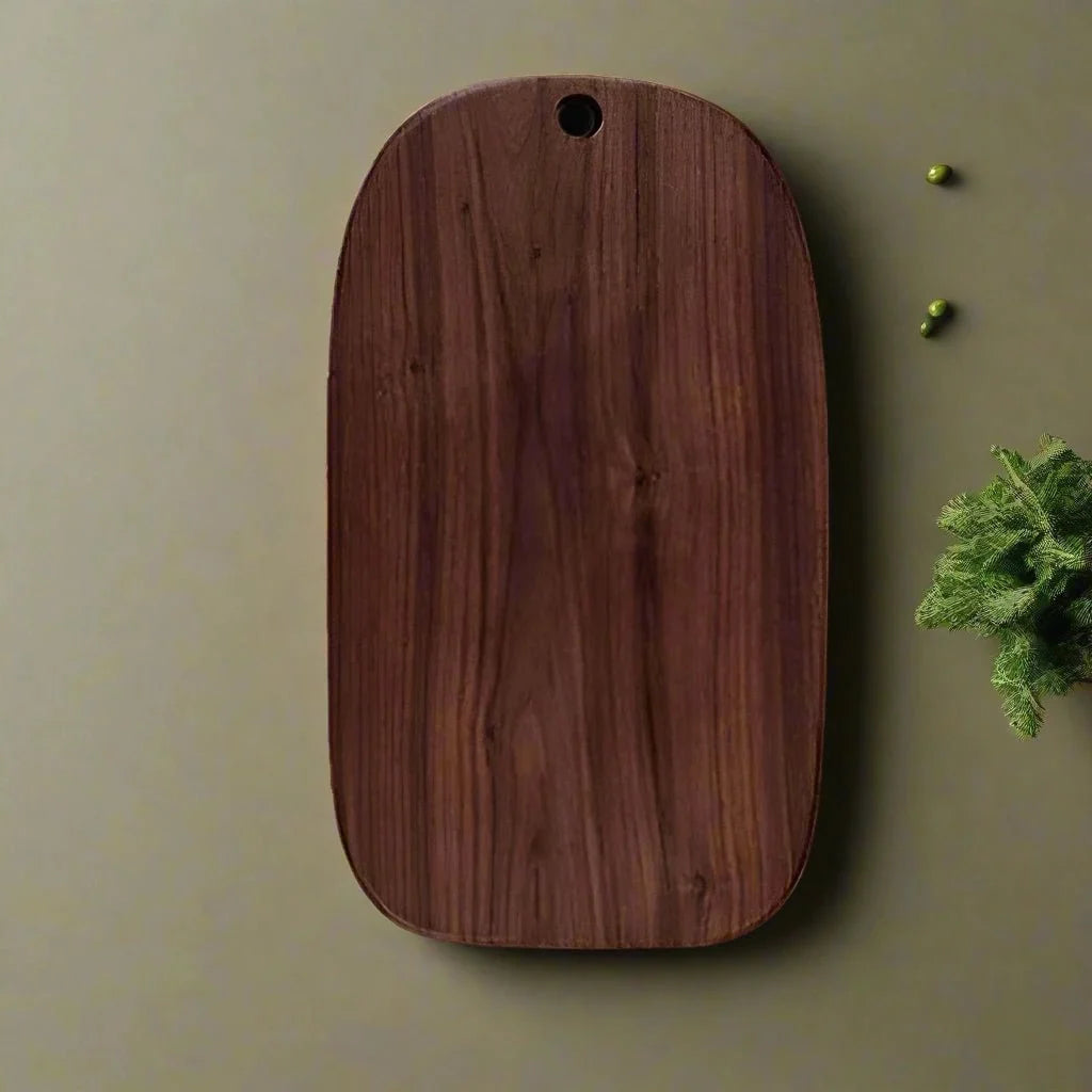 Planche à découper et de service en noyer