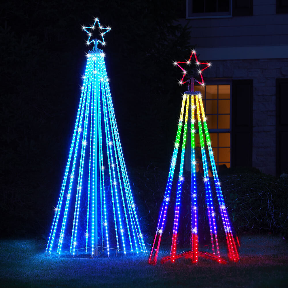 Décoration de Noël LED Animée Multicolore