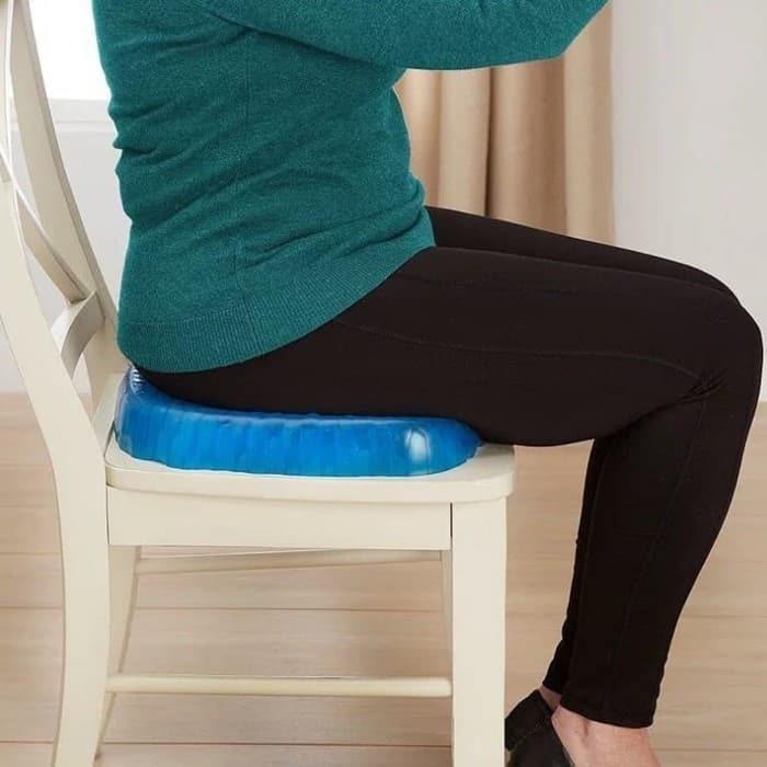 Coussin d'Assise en Gel Alvéolé avec Housse Lavable