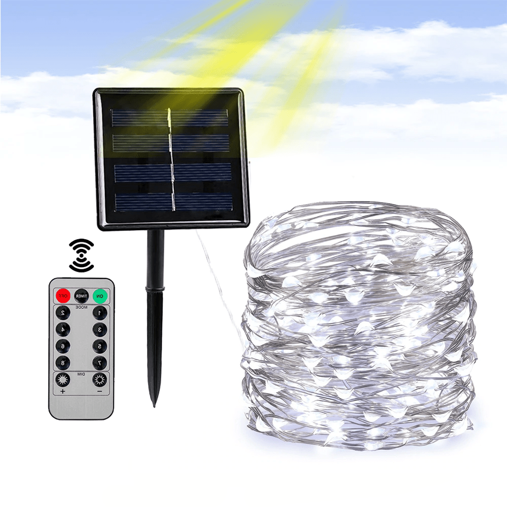 Guirlande Lumineuse Solaire d'Extérieur