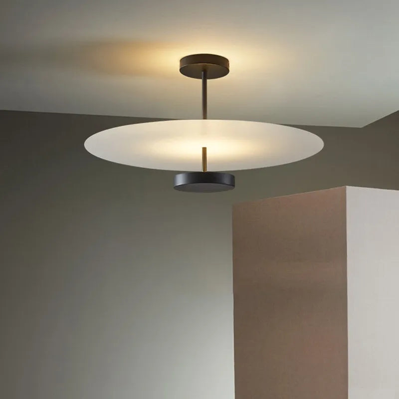 Nordic Loop LED Chandelier in Metal, 45 or 55 cm