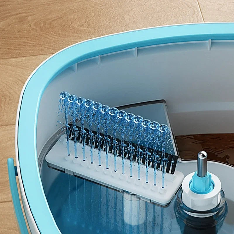 SpinMop - Set Balai Rotatif et Seau Essoreur