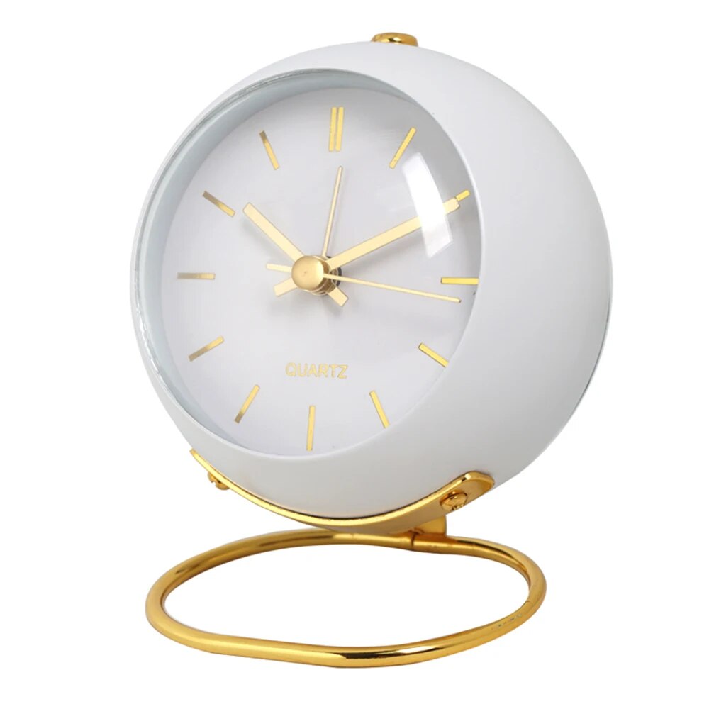 Electronic Metal Table Clock, Modern Design