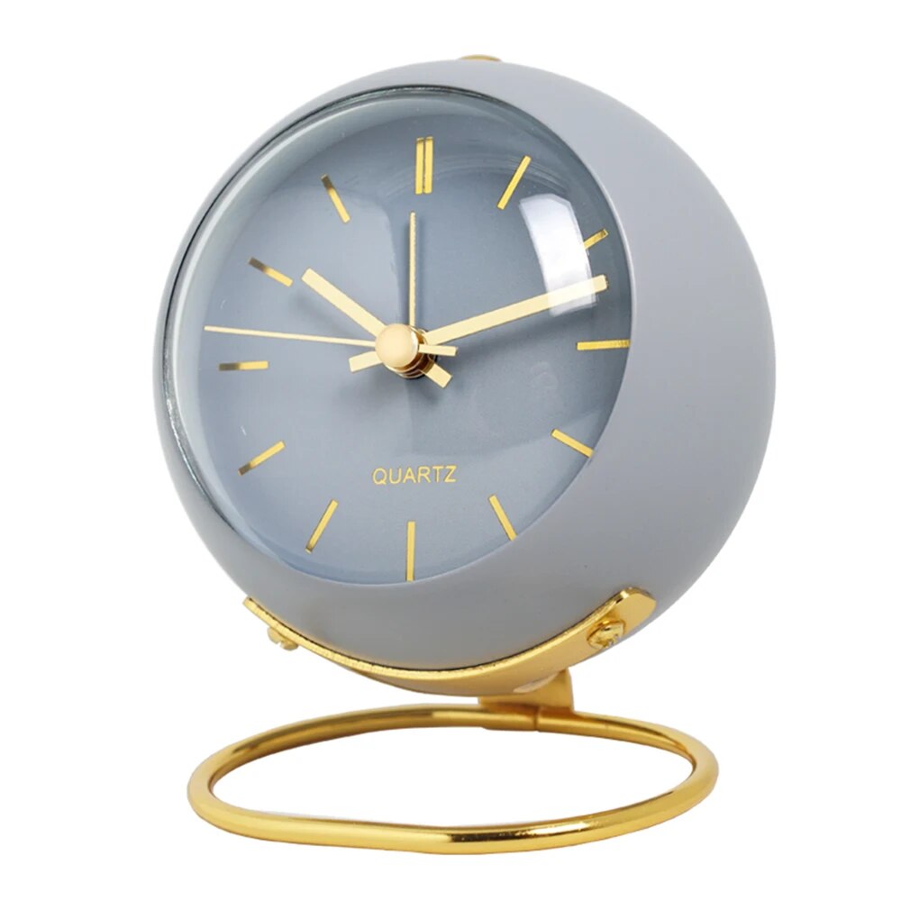 Electronic Metal Table Clock, Modern Design