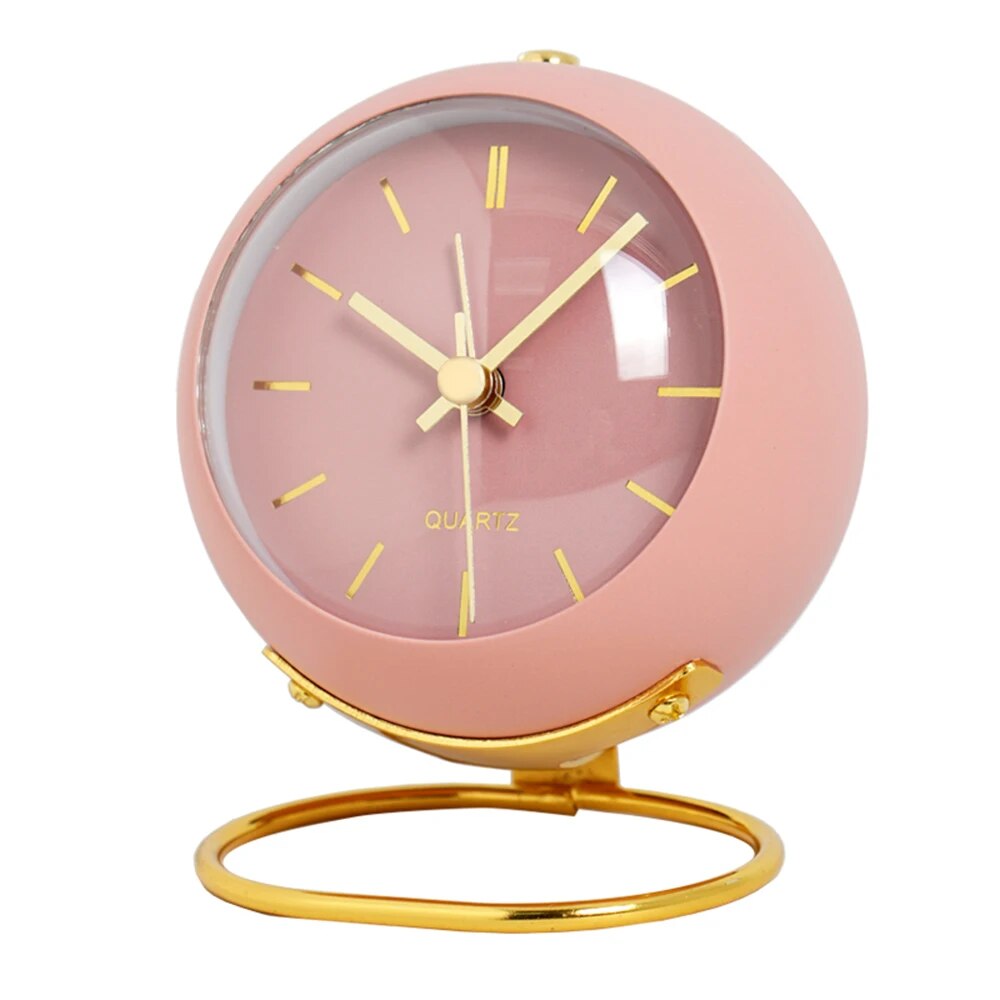 Electronic Metal Table Clock, Modern Design