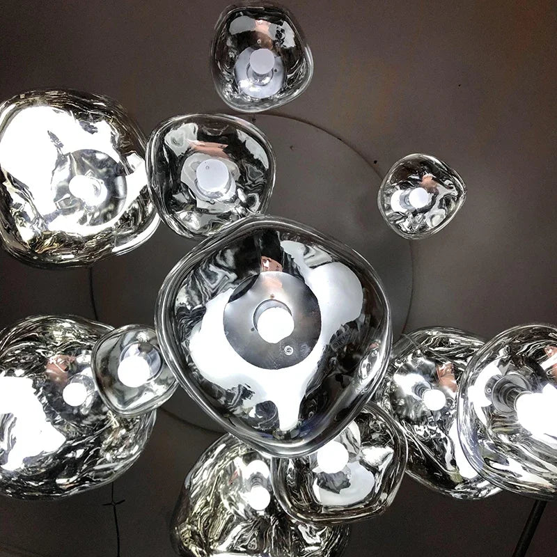 Nordic Glass Pendant Light, 18 to 48 cm