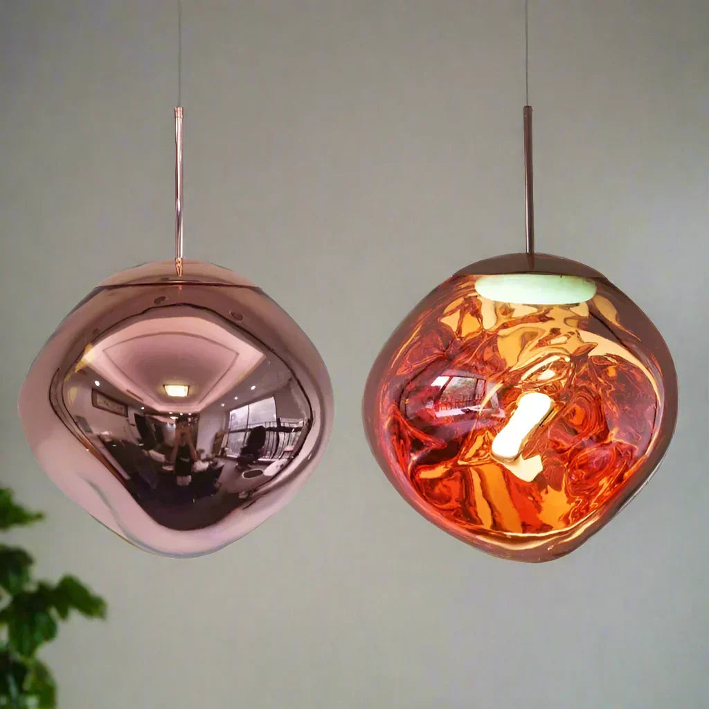 Nordic Glass Pendant Light, 18 to 48 cm