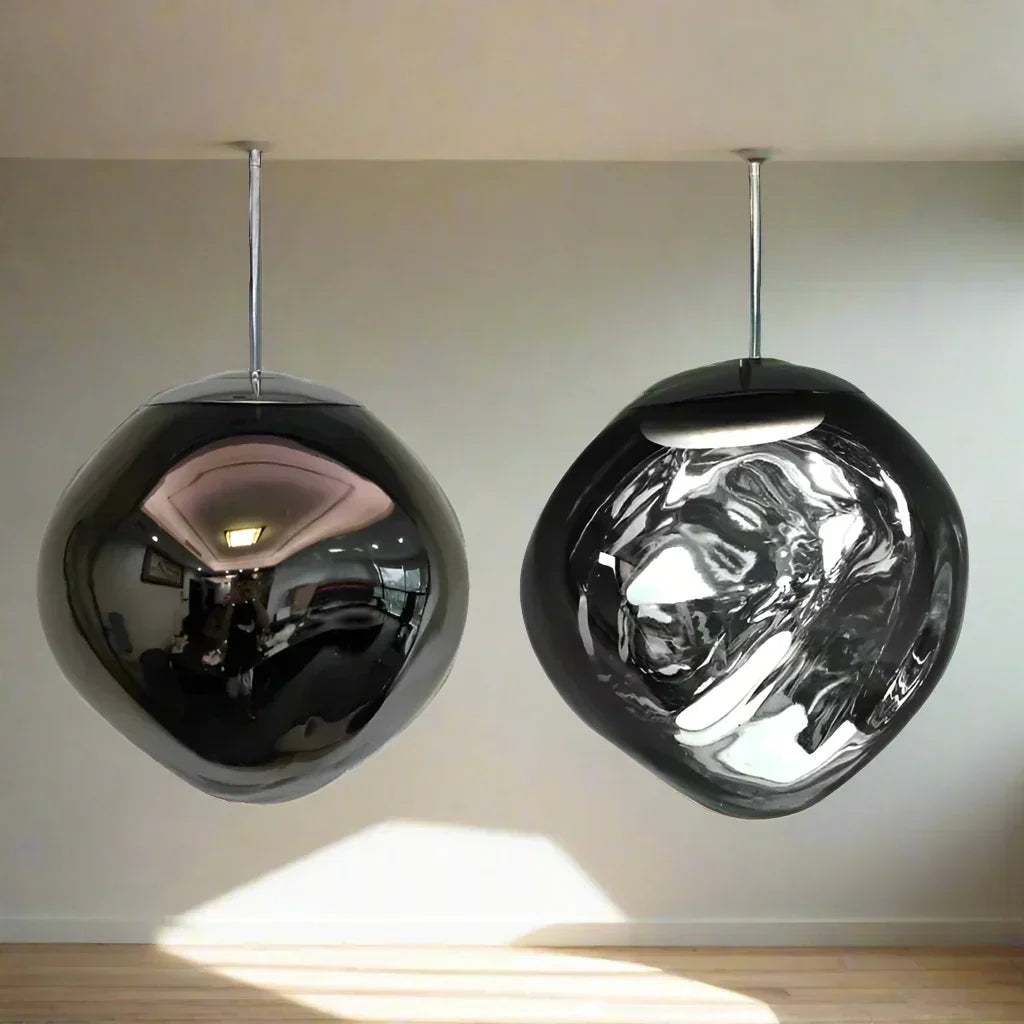 Nordic Glass Pendant Light, 18 to 48 cm
