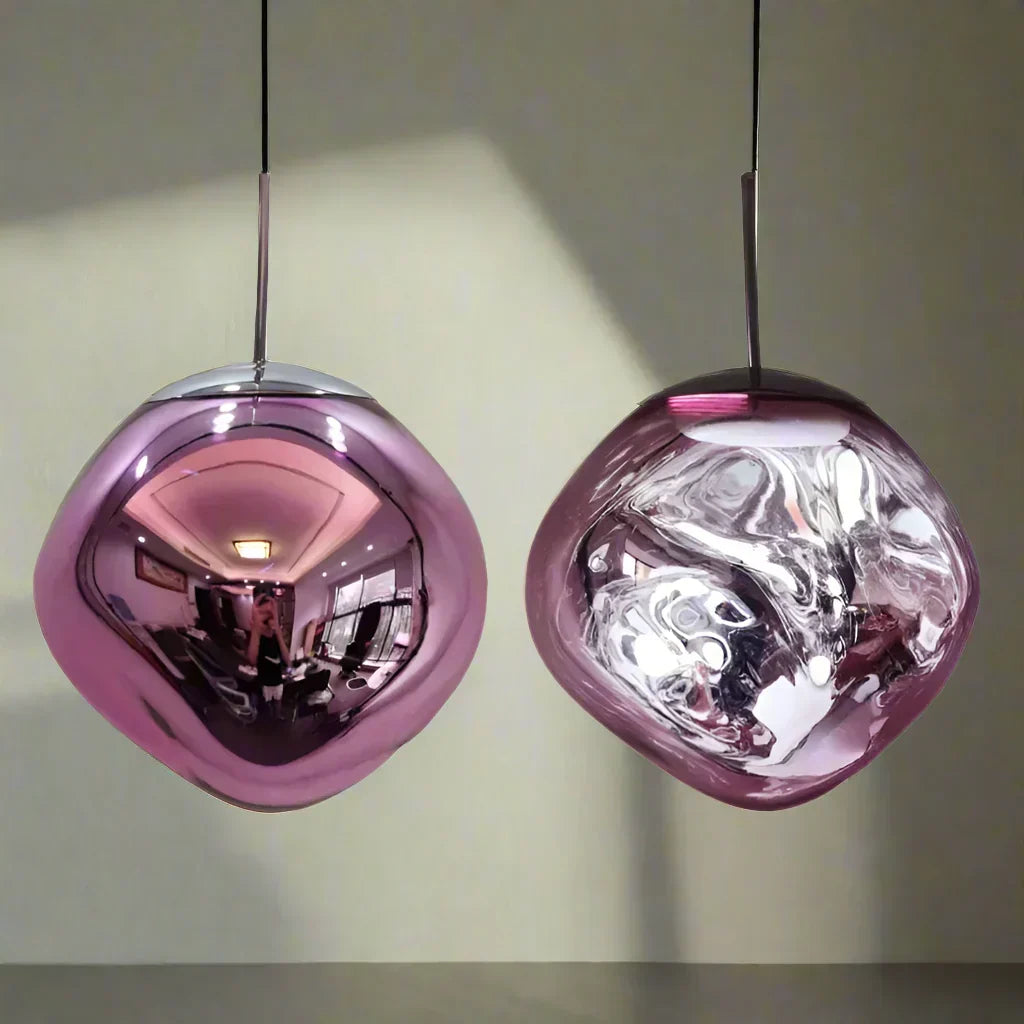 Nordic Glass Pendant Light, 18 to 48 cm