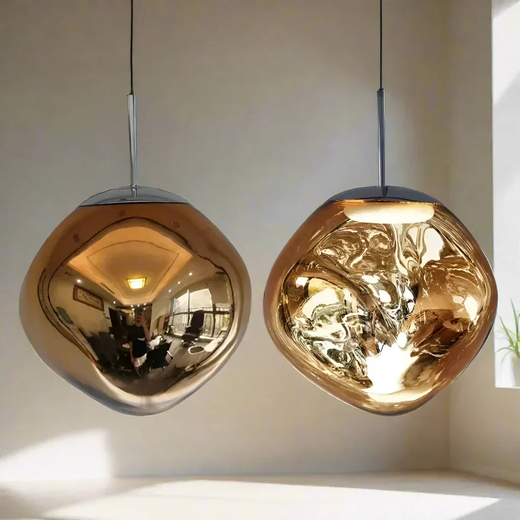 Nordic Glass Pendant Light, 18 to 48 cm