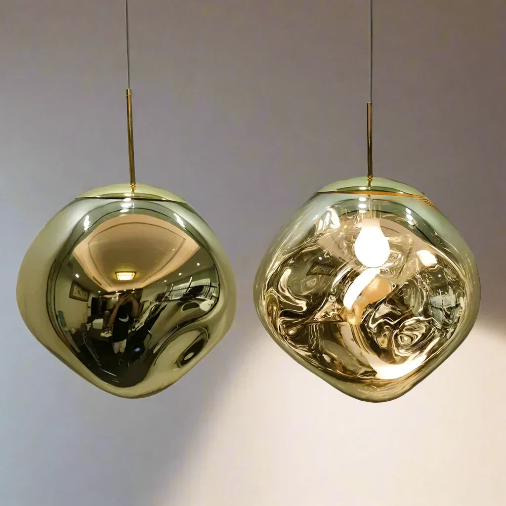 Nordic Glass Pendant Light, 18 to 48 cm