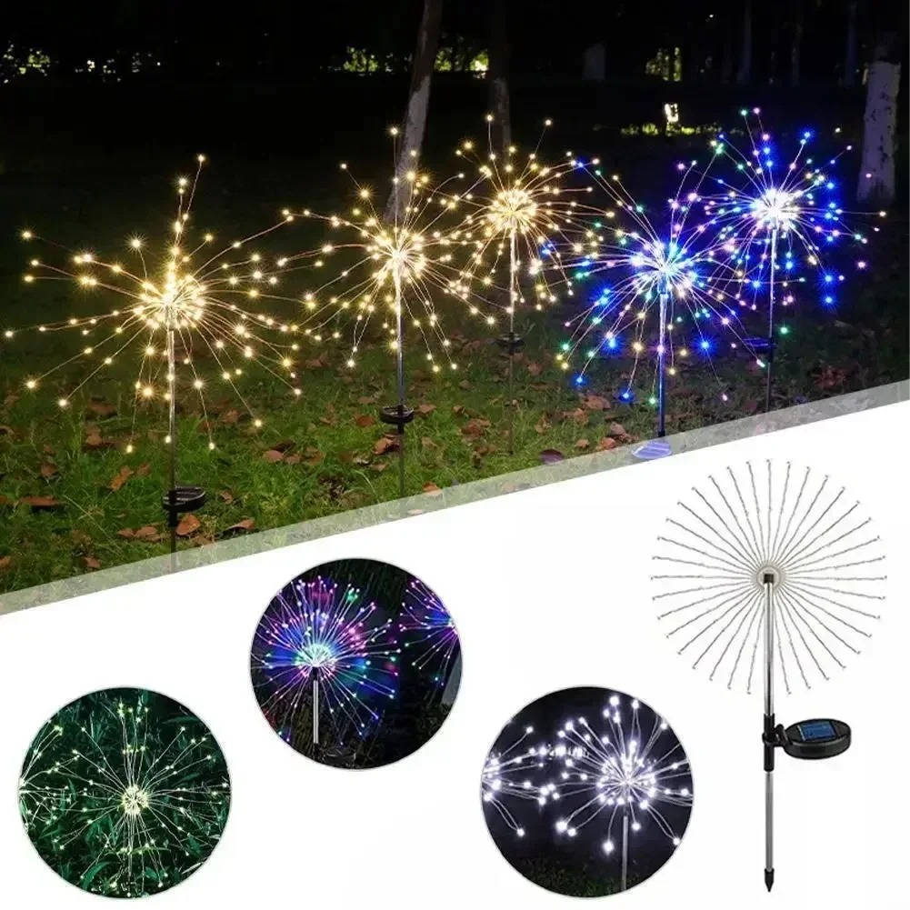 Lumières Feux d'Artifice Décoratives pour Jardin