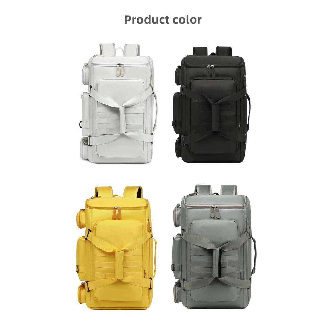 Large Capacity Travel Backpack with Laptop Compartment