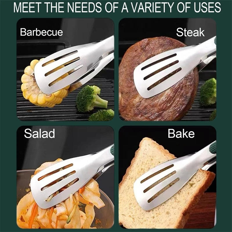 Professional Stainless Steel Kitchen Tongs