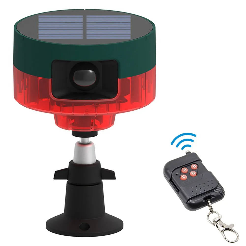 Répulsif Solaire 360° pour Pigeons et Sangliers