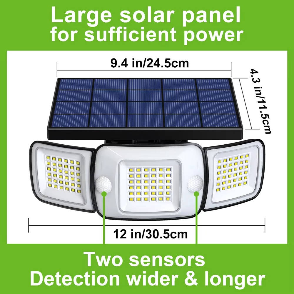 Projecteurs Solaires à Détecteur de Mouvement