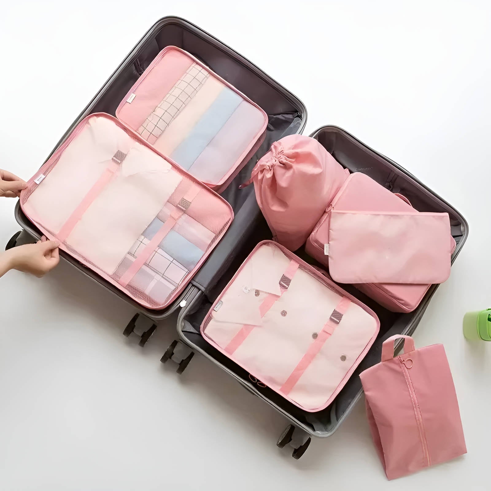 Set 7 Cubes de Rangement Voyage Maison Elmora