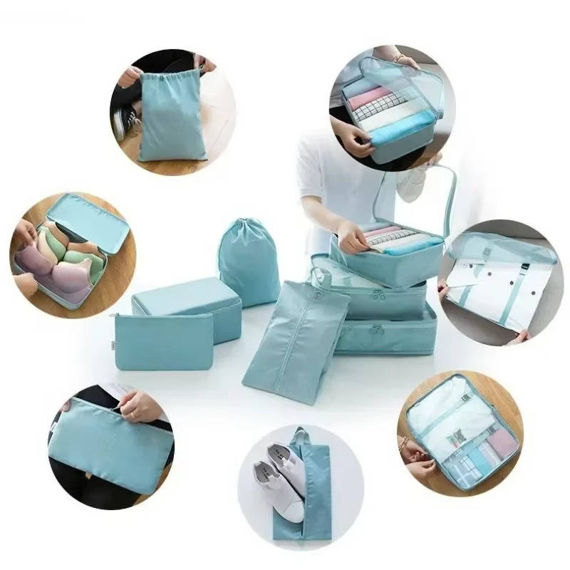 Set 7 Cubes de Rangement Voyage Maison Elmora