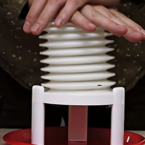 Creative Quick and Safe Boiled Egg Peeler Tool
