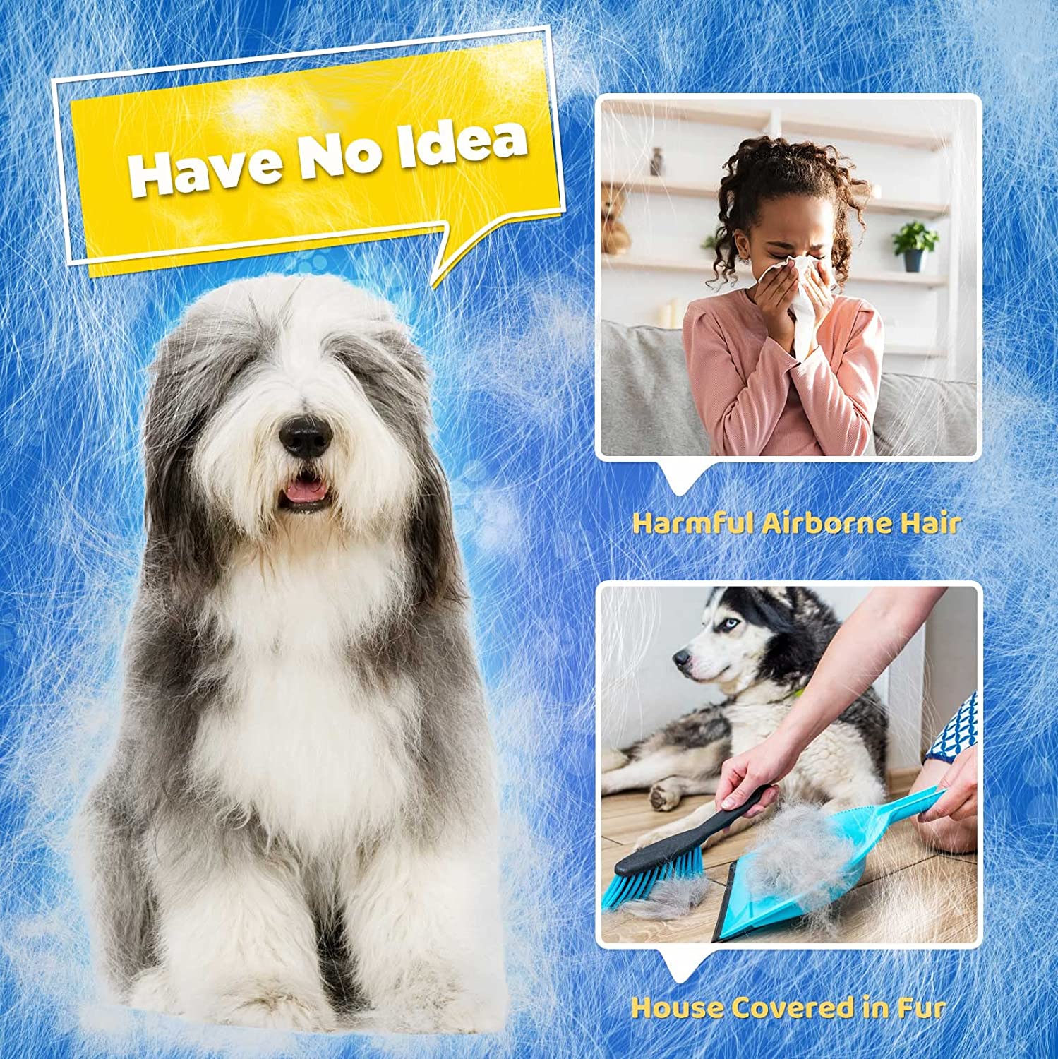Trimcord Gant de Toilettage pour Animaux
