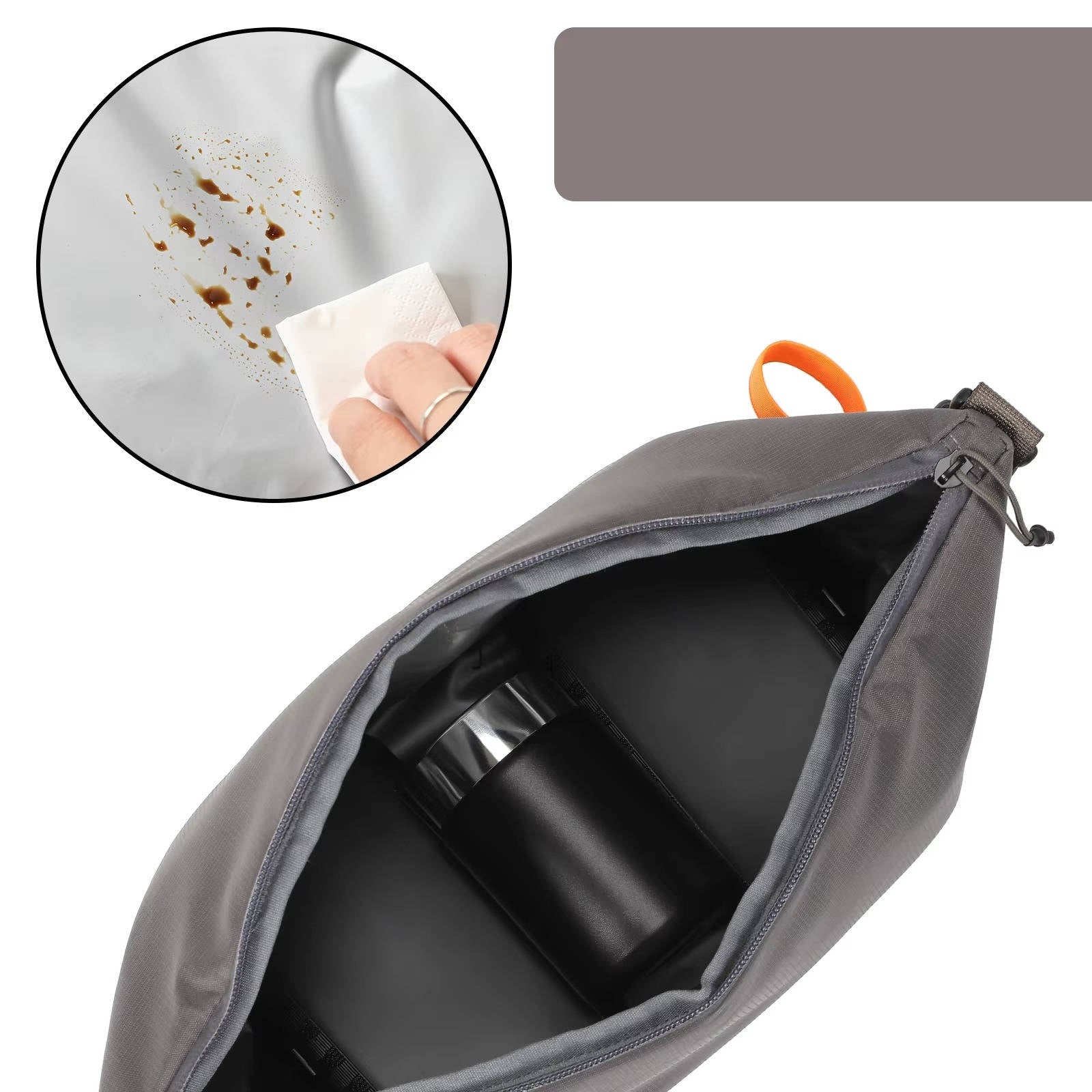 Insulated Lunch Bag with Triple-Layer Thermal System
