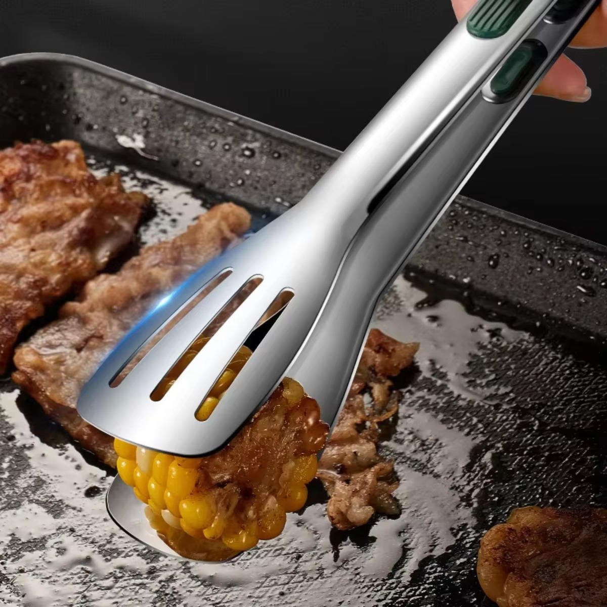 Professional Stainless Steel Kitchen Tongs
