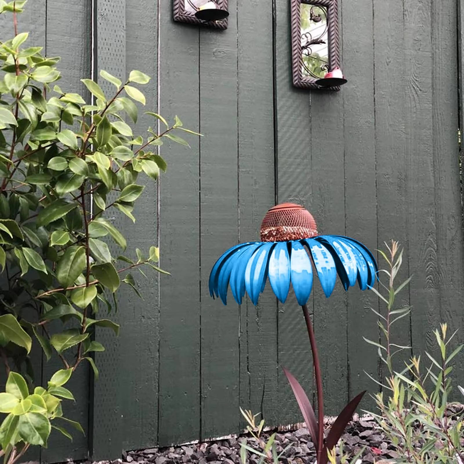 Mangeoire à Oiseaux Fleurie d'Extérieur