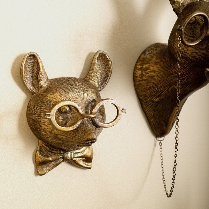Resin Animal Head Wall Decoration