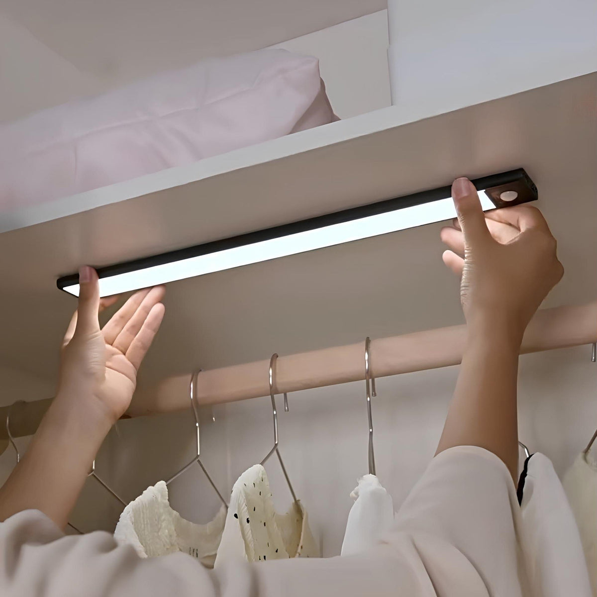 Lampe LED sans fil à détecteur, 3 teintes, 20 à 40 cm