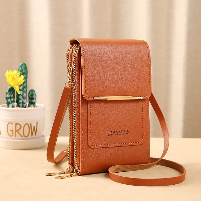 Compact Women's Crossbody Bag with Phone Pocket
