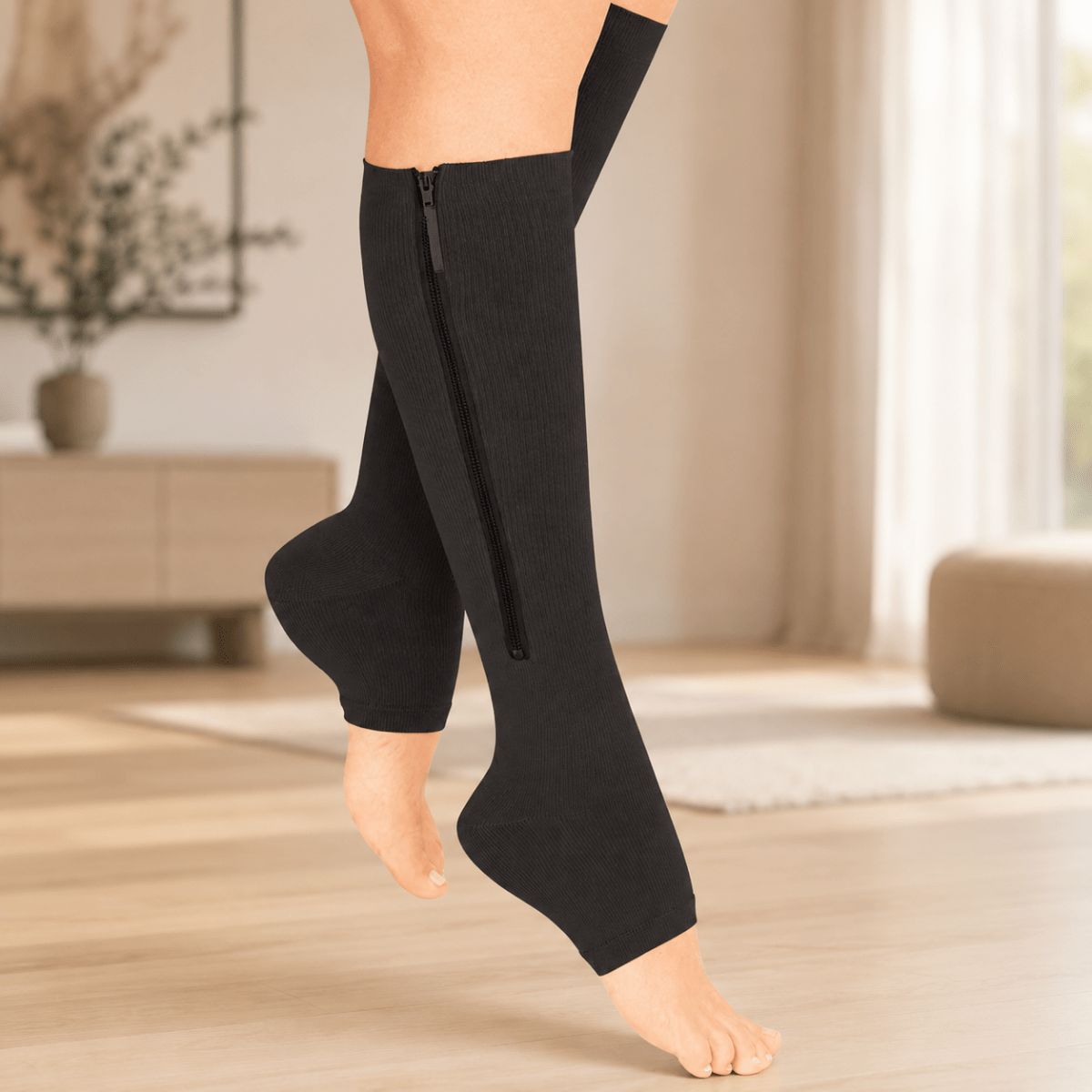 Neckems Chaussettes de Compression Zippées