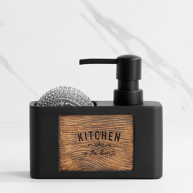 Dish Soap Dispenser with Sponge Holder