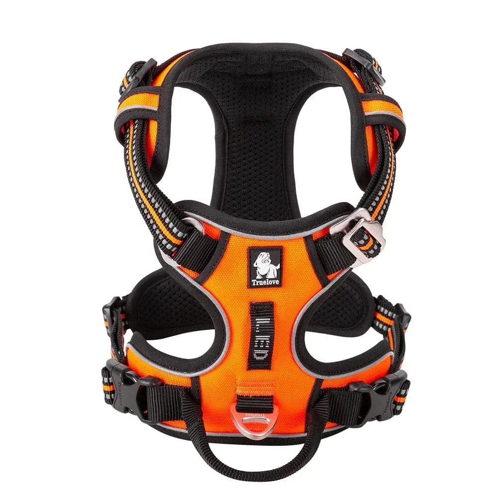 Adjustable Dog Harness, Sizes XS to XL
