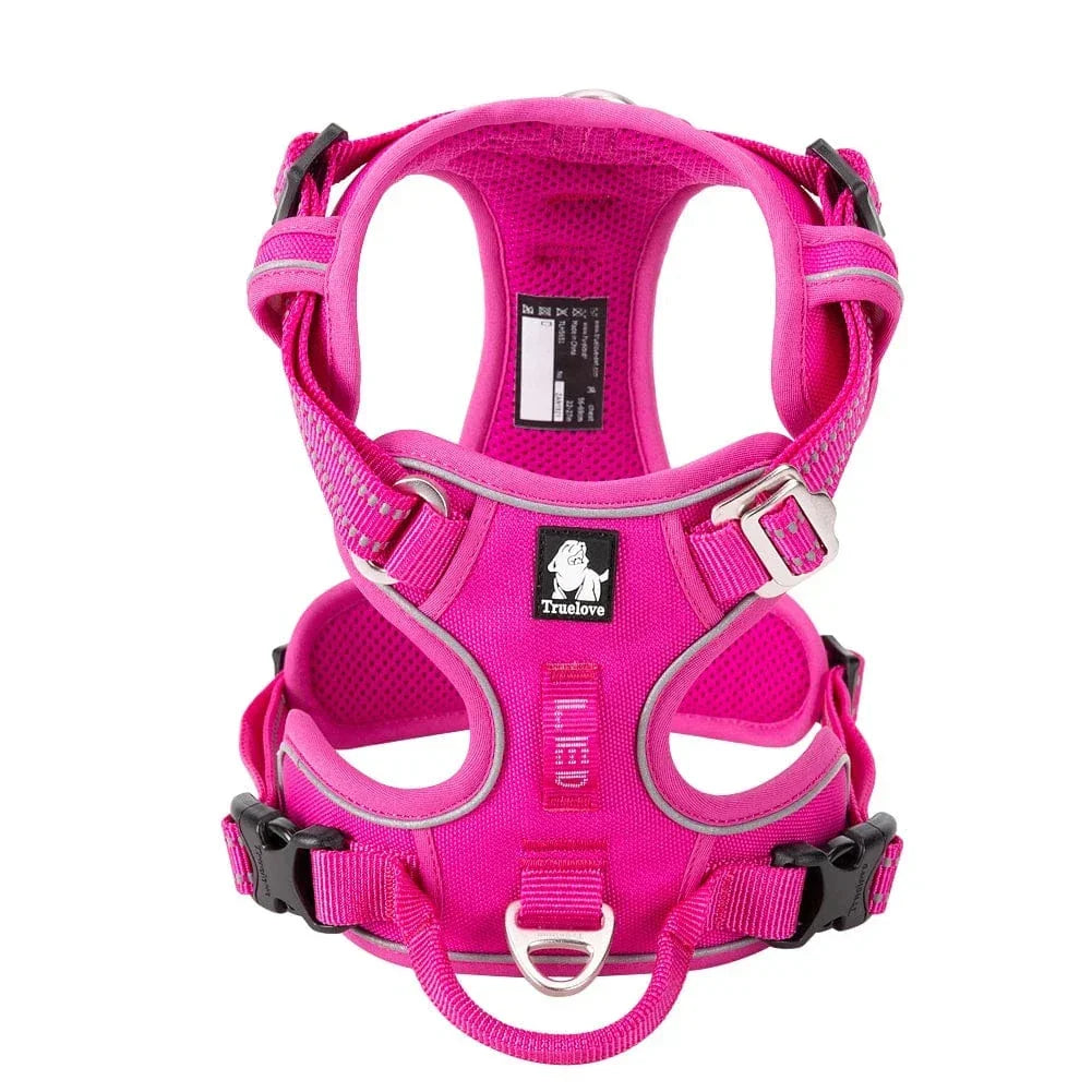 Adjustable Dog Harness, Sizes XS to XL